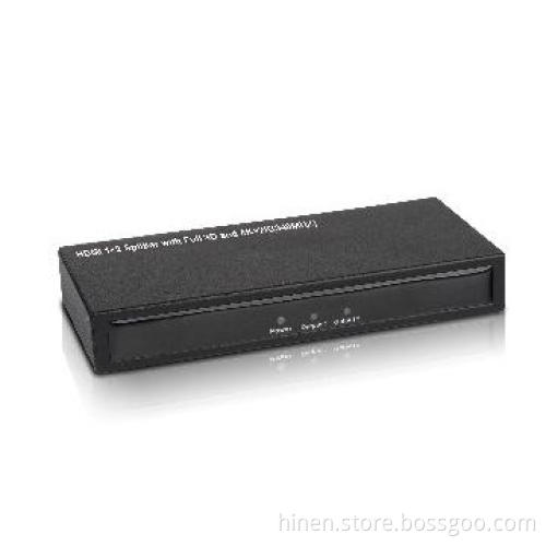 HDMI Splitter 1×2 with Full 3D and 4K×2K (340MHz)